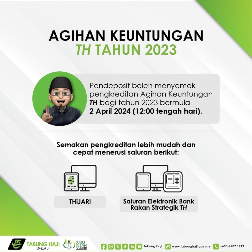 Dividen Tabung Haji 2024